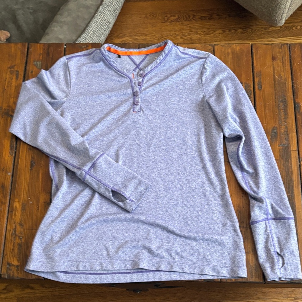 Nike Purple Long Sleeve Women's Tee